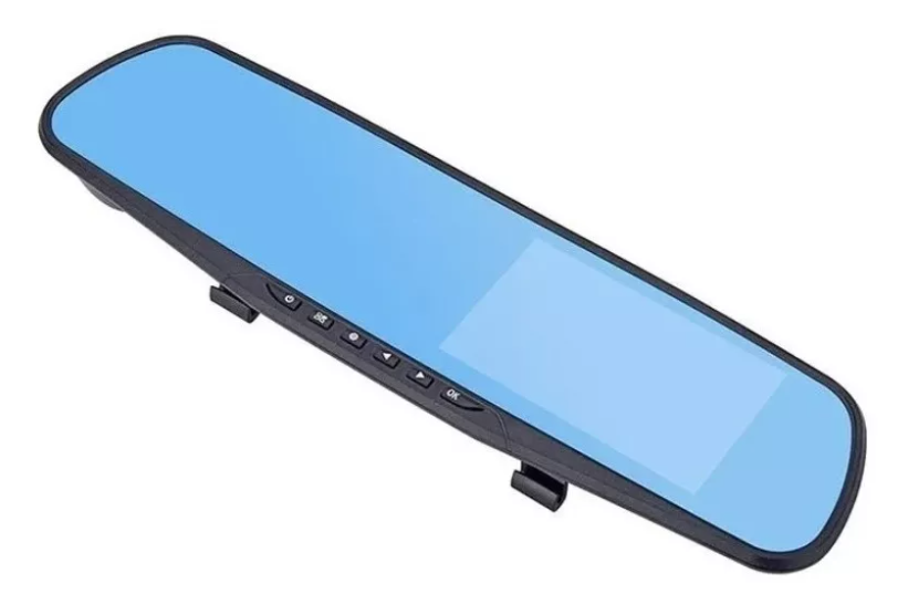 Espejo Retrovi 4.3 PuLG Doble Cámara