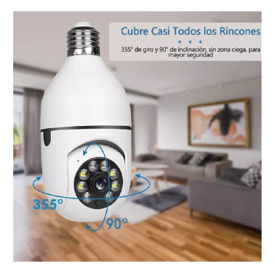 CAMARA BOMBILLO ROBOTICA