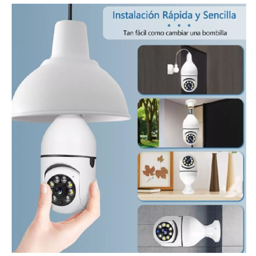 CAMARA BOMBILLO ROBOTICA